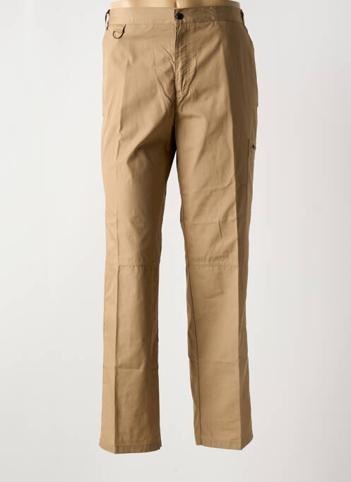 Pantalon droit beige PIERRE D'ARLANC pour homme