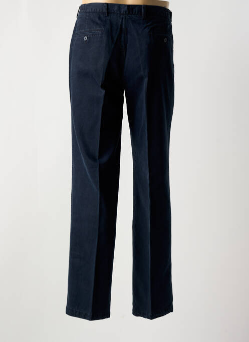 Pantalon droit bleu PIERRE D'ARLANC pour homme