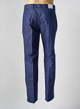 Pantalon chino poches taille normale bleu LABOUREUR homme