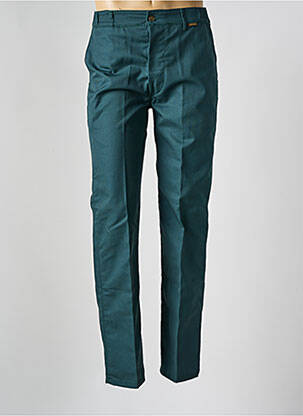 Pantalon chino poches taille normale vert LABOUREUR homme