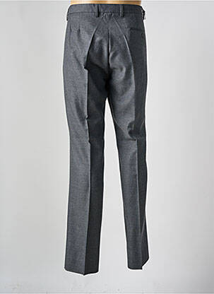 Pantalon chino tissage chiné taille normale gris PIERRE D'ARLANC homme