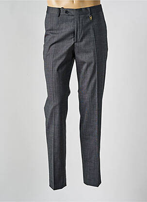 Pantalon chino taille normale taille normale gris LUCA STEFANI homme