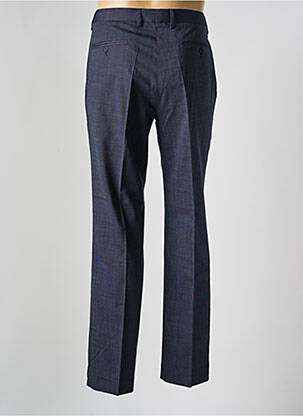 Pantalon chino poches taille normale bleu LUCAN homme