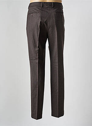 Pantalon chino poches taille normale marron LUCAN homme