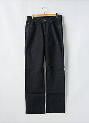 Pantalon droit taille normale taille normale noir JOST homme