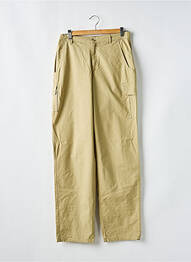 Pantalon cargo coupe droite taille normale beige LUCCHINI homme