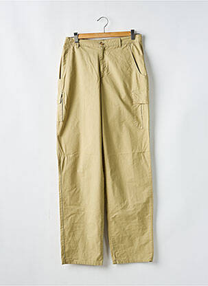 Pantalon cargo coupe droite taille normale beige LUCCHINI homme