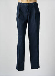 Pantalon chino poches taille normale bleu PIERRE D'ARLANC homme