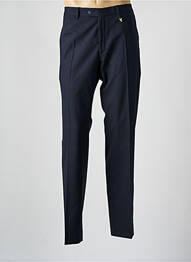 Pantalon chino taille normale taille normale bleu LUCAN homme