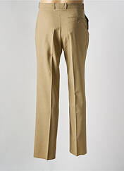Pantalon chino beige FRANCOIS DEGASNES pour homme seconde vue