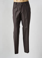 Pantalon chino marron LUCAN pour homme seconde vue