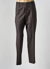 Pantalon chino marron LUCAN pour homme seconde vue