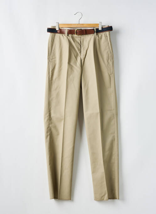 Pantalon chino beige JOHN STEVENS pour homme