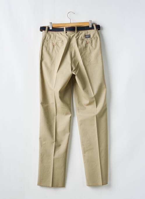 Pantalon chino beige JOHN STEVENS pour homme