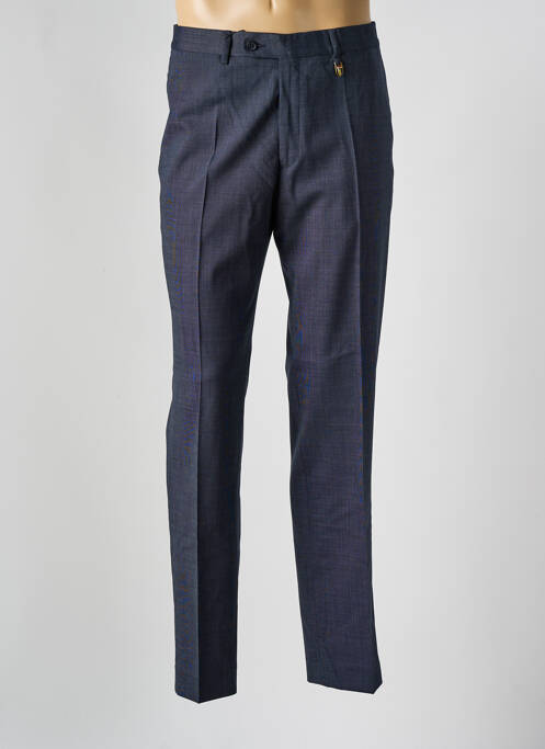 Pantalon chino bleu LUCAN pour homme