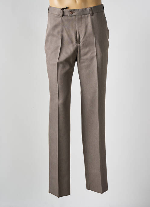 Pantalon chino gris PIERRE D'ARLANC pour homme