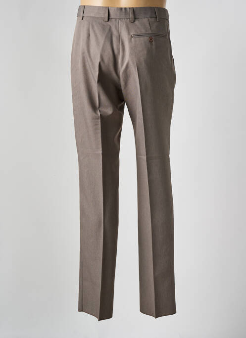 Pantalon chino gris PIERRE D'ARLANC pour homme