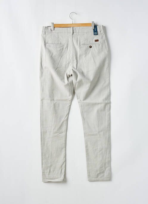 Pantalon chino gris REDMAN pour homme