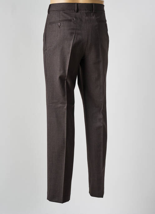 Pantalon chino marron LUCAN pour homme