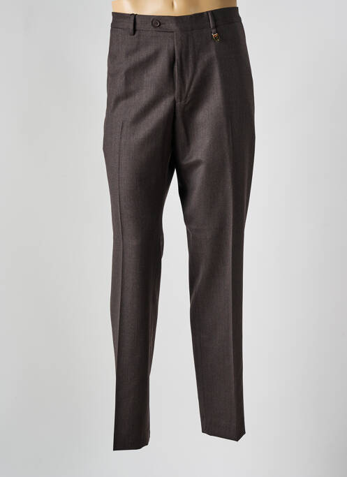 Pantalon chino marron LUCAN pour homme