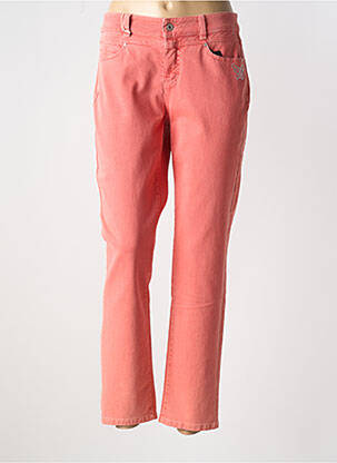 Jeans coupe slim taille normale taille normale orange ANNA MONTANA femme