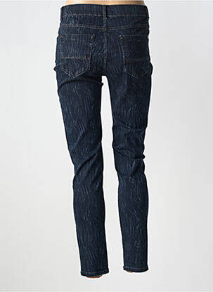 Jeans coupe slim stretch taille normale bleu ANNA MONTANA femme