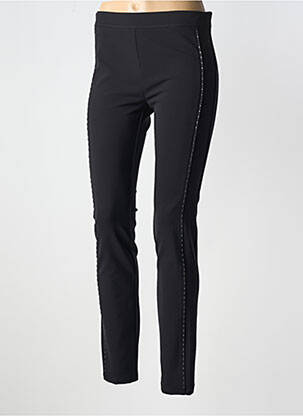 Legging tissage jersey taille basse noir ZERRES femme