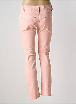 Jeans coupe slim taille basse taille basse rose MONDAY femme