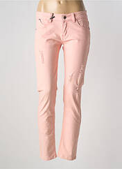 Jeans coupe slim rose MONDAY pour femme seconde vue
