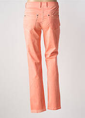 Pantalon slim orange ANNA MONTANA pour femme seconde vue