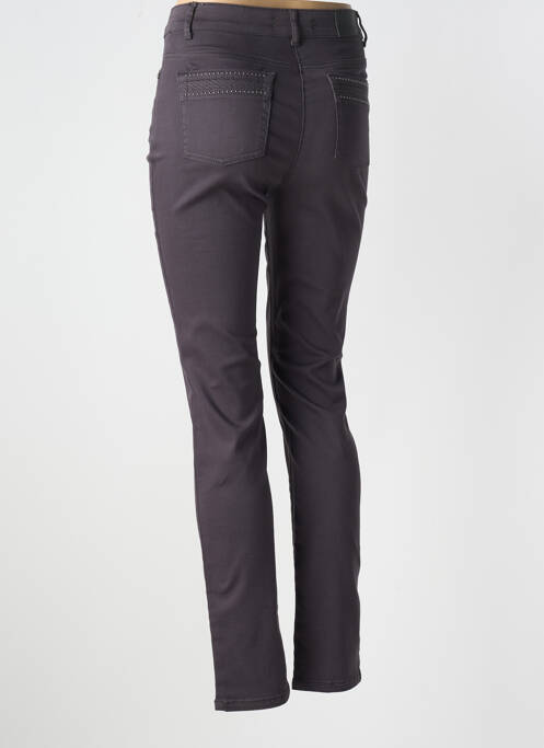 Jeans coupe slim gris OLSEN pour femme