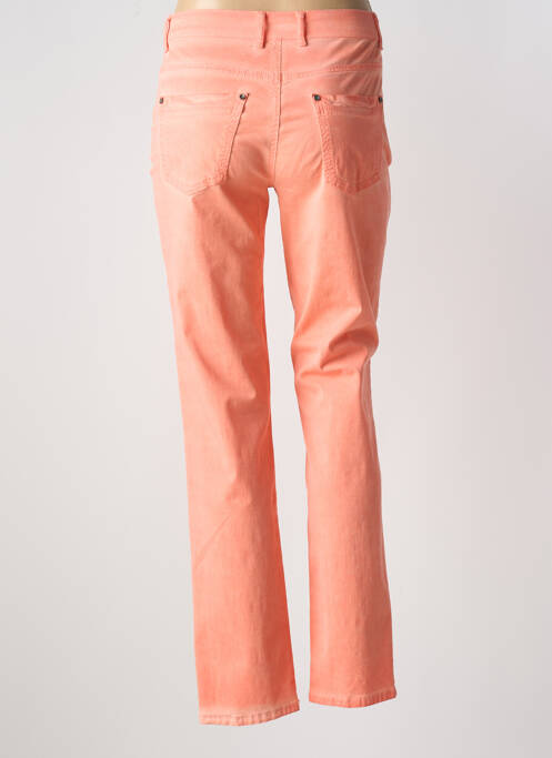 Pantalon slim orange ANNA MONTANA pour femme