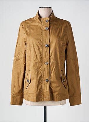 Veste casual col rond marron 7 SEASONS femme