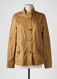 Veste casual col rond marron 7 SEASONS femme