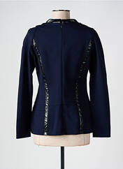 Top bleu O.K.S pour femme seconde vue