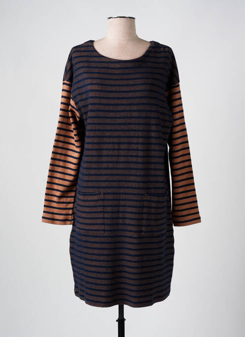 Robe mi-longue bleu WHITE STUFF pour femme