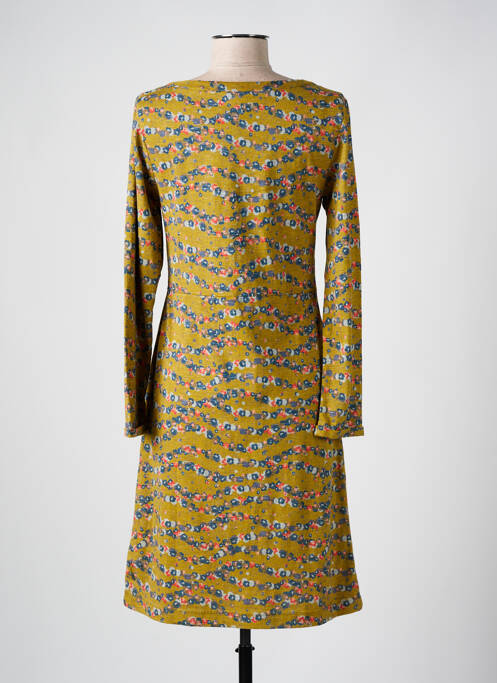 Robe mi-longue jaune WHITE STUFF pour femme