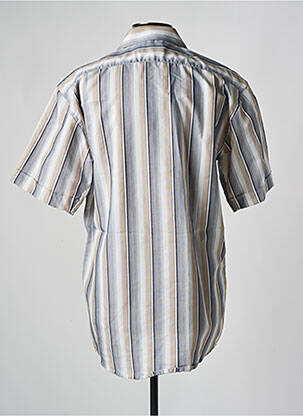 Chemise manches courtes coupe droite gris ARMORIAL homme
