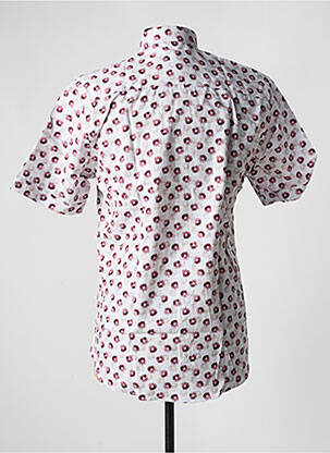 Chemise manches courtes imprimé fantaisie violet CAP 10 TEN homme