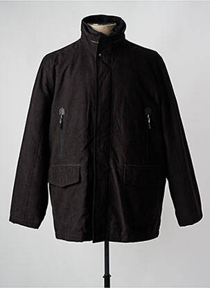 Manteau court poches sans capuche noir COFOX homme