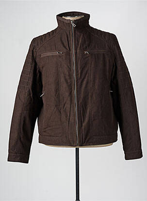 Blouson poches marron COFOX homme