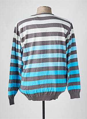 Pull col rond manches longues gris CBK homme