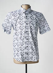 Chemise manches courtes blanc CAP 10 TEN pour homme seconde vue