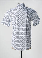 Chemise manches courtes blanc CAP 10 TEN pour homme seconde vue