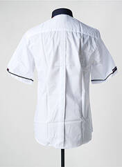 Chemise manches courtes blanc CAP 10 TEN pour homme seconde vue