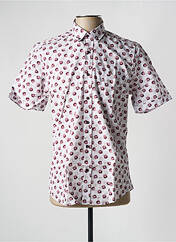 Chemise manches courtes violet CAP 10 TEN pour homme seconde vue