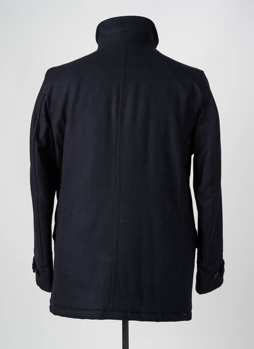 Manteau long poches sans capuche noir COFOX homme