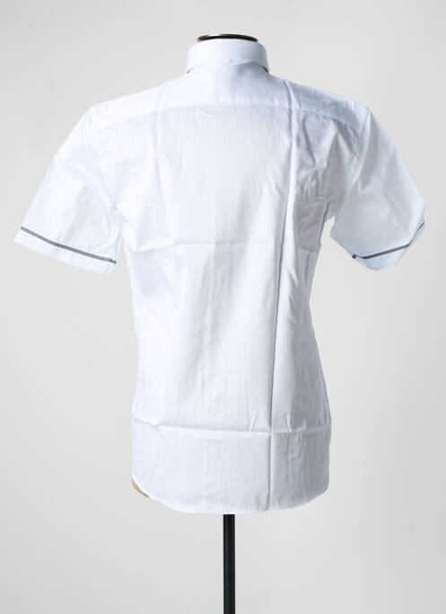 Chemise manches courtes blanc CAP 10 TEN homme