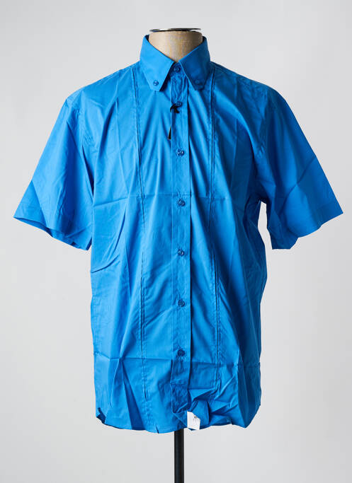 Chemise manches courtes bleu ARMORIAL pour homme