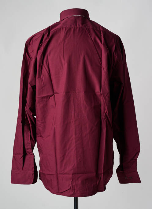 Chemise manches longues rouge ARMORIAL pour homme